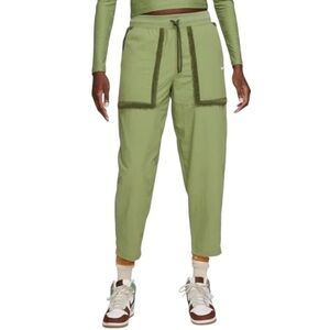 NIKE Sportswear Essential Woven High-Waisted Curve Pants in Sz XS